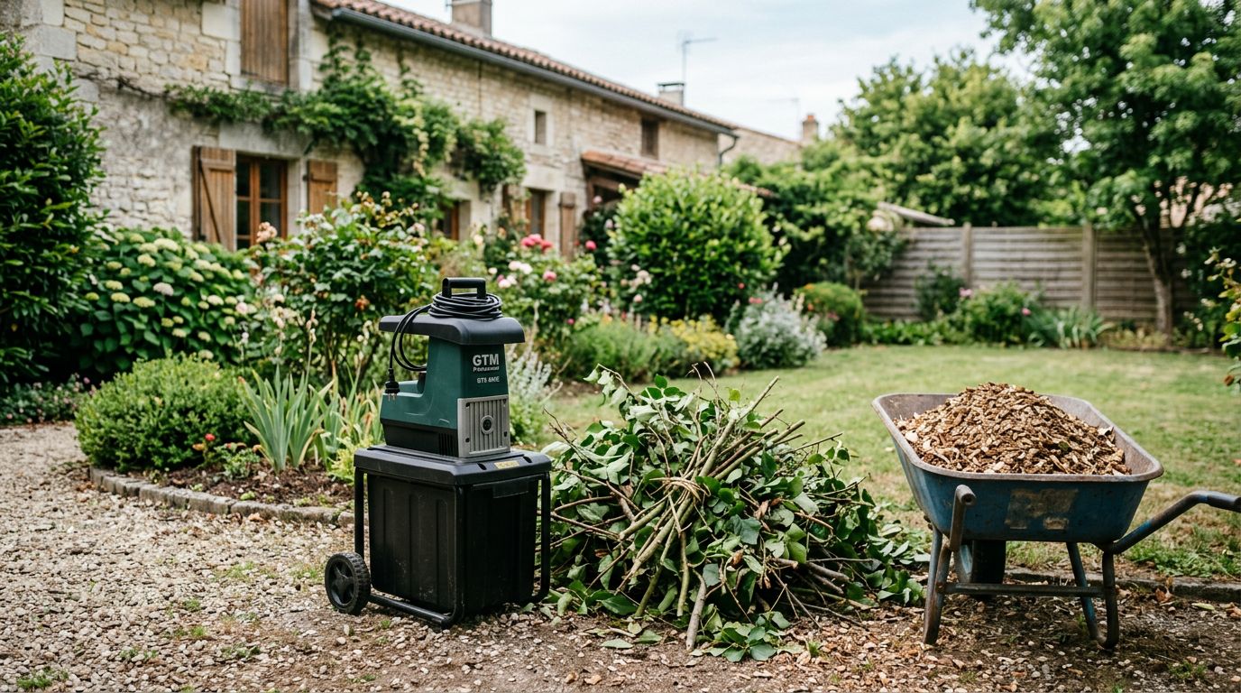 Branches après élagage : broyer, composter ou évacuer ?